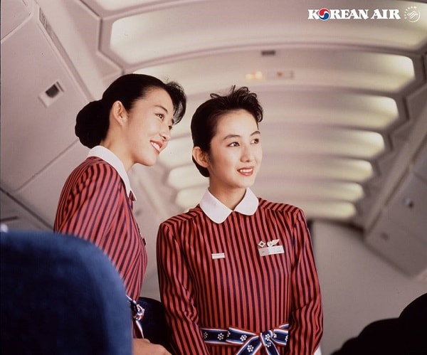 Hình ảnh hãng Korean Air  từ năm 1987