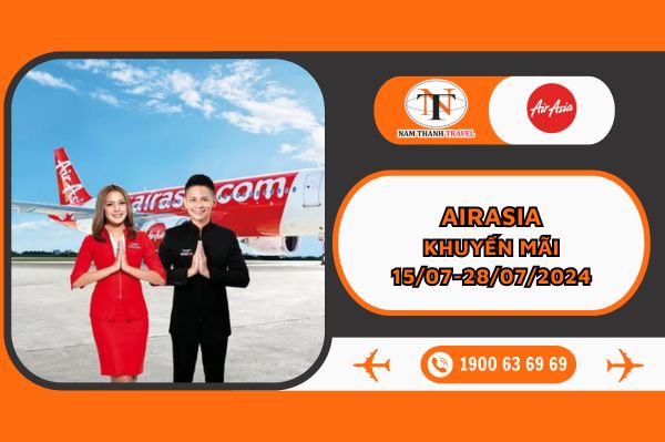 AirAsia: Bay không phải nghĩ, giá khuyến mại chỉ từ 1199000đ