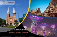 Vi vu thỏa thích Thái Lan và Singapore với khuyến mãi đến từ Jetstar