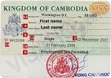 Dịch vụ làm Visa Cambodia ( Campuchia) cho người nước ngoài