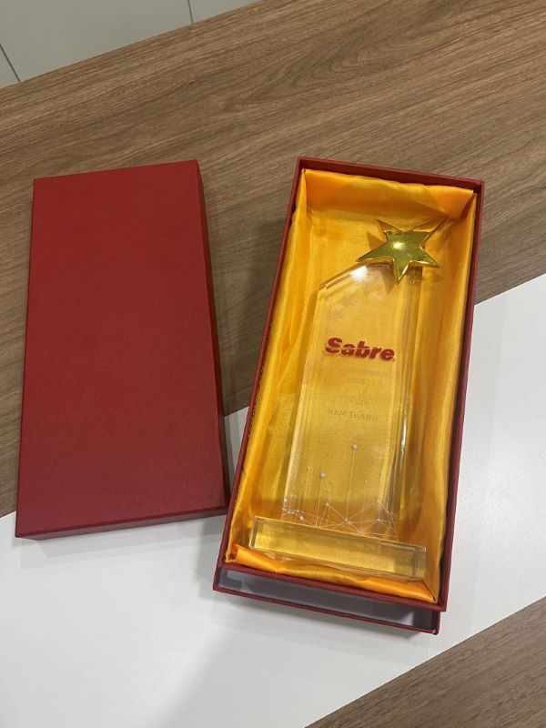 Nam Thanh Travel đạt Top 1 Đại lý vé máy bay xuất sắc nhất của Sabre