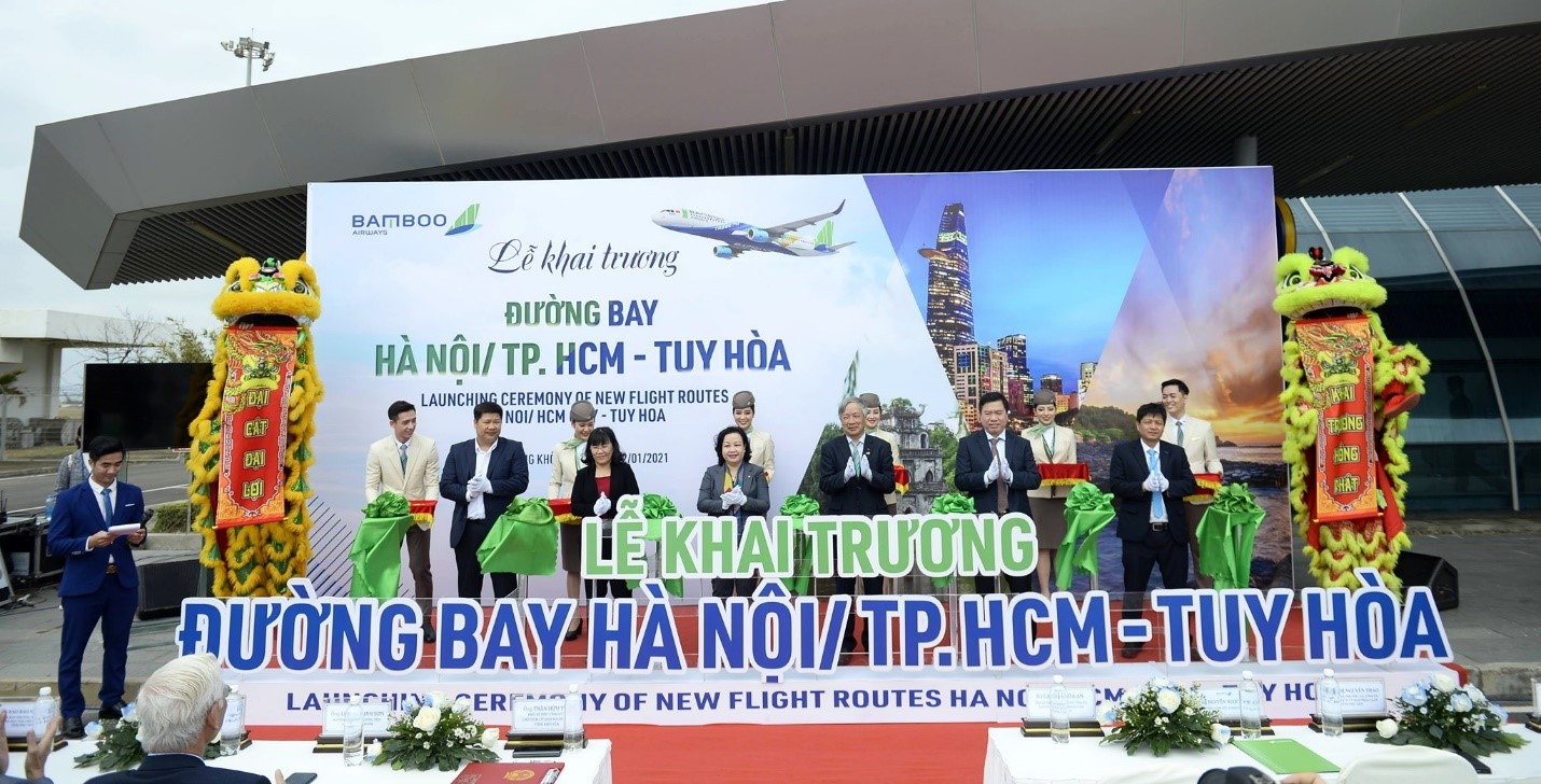 Khai trương đường bay Hà Nội – Tuy Hòa