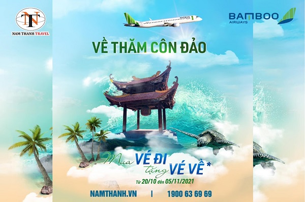 Mua vé đi, tặng vé về - Khuyến mại hấp dẫn từ Bamboo Airways