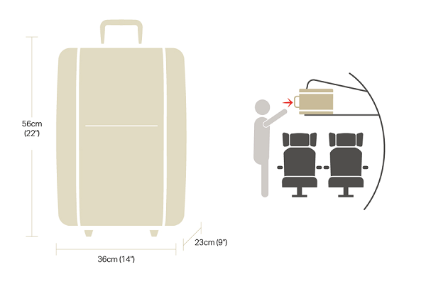 Quy định hành lý chuyến bay quốc tế của Cathay Pacific