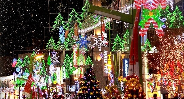 Đón Giáng sinh lộng lẫy tại Hàn Quốc