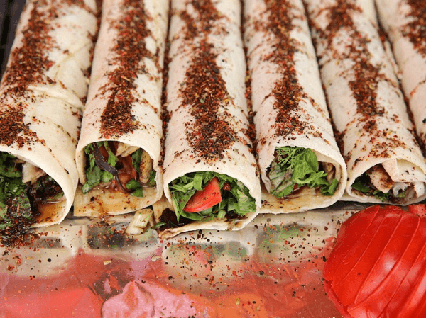 Dürüm là một trong những phát minh về ẩm thực của người Thổ