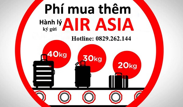 Quy định về hành lý ký gửi của hãng hàng không Air Asia