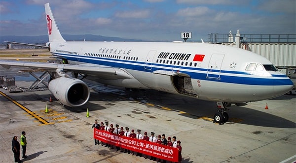 Hãng hàng không Air China – hãng hàng không hàng đâu Châu Á