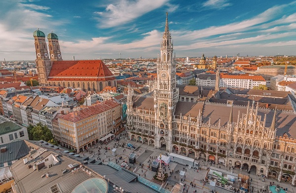 Thành phố Munich cổ kính và hiện đại