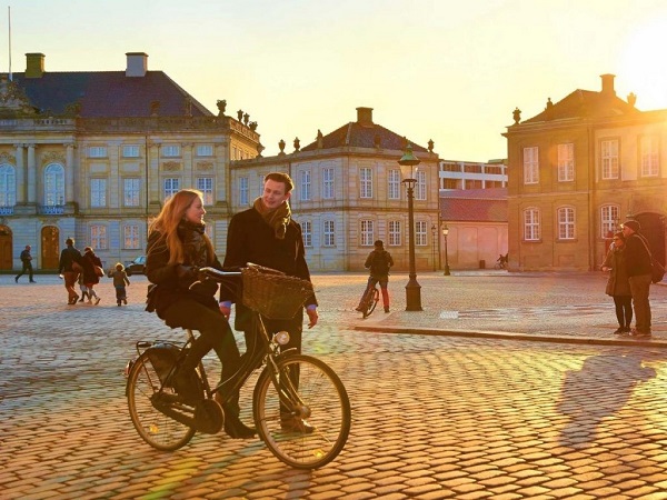 Xe đạp là một trong những phương tiện di chuyển được ưa thích ở Thụy Điển