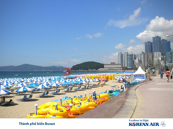 Thành phố biển Busan - điểm dừng lý tưởng tại Hàn Quốc