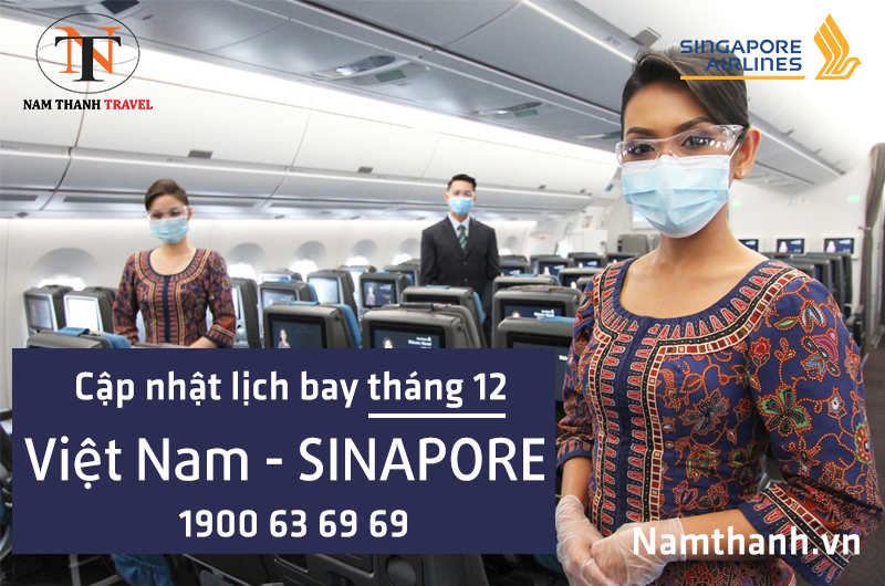 Cập nhật lịch bay của Singapore Airlines nhanh nhất