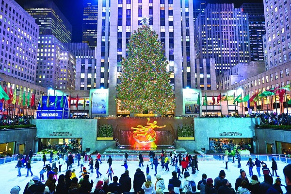 Nhộn nhịp mùa Giáng sinh đầy màu sắc ở Mỹ