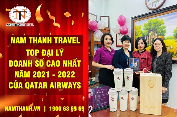 Nam Thanh Travel là top đại lý uy tín nhất của Qatar Airways
