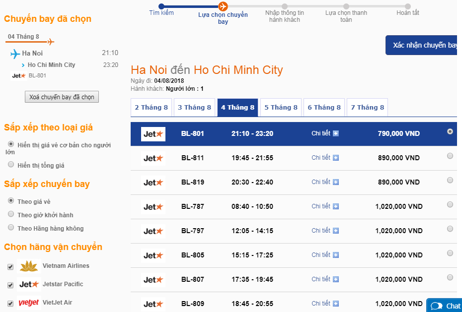 Lựa chọn hành trình bay giá rẻ tại namthanh.vn