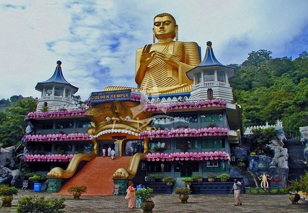 Đền vàng Dambulla - Top 10 di sản thế giới đẹp nhất châu Á  
