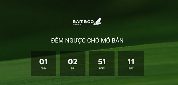 Bamboo Airways chính thức công bố mở bán những tấm vé đầu tiên