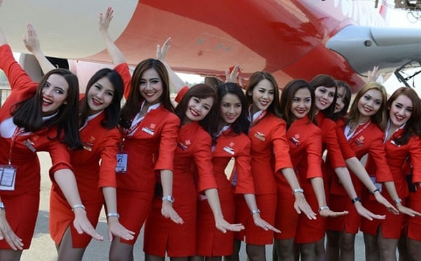 Tiếp viên hãng Air Asia