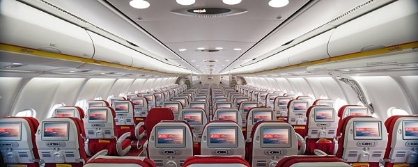 Khoang hành khách hãng hàng không Hahn Air