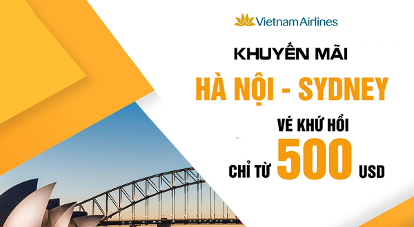Vietnam Airlines: Vé máy bay khứ hồi đi Sydney chỉ từ 500 USD