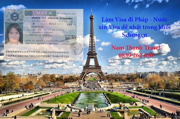 Xin visa Pháp là lựa chọn dễ nhất cho các bạn muốn xin visa đi Châu Âu