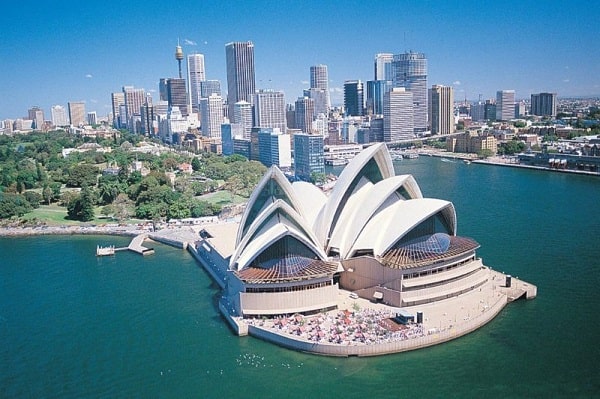 Đất nước Úc xinh đẹp với những lối kiến trúc hiện đại