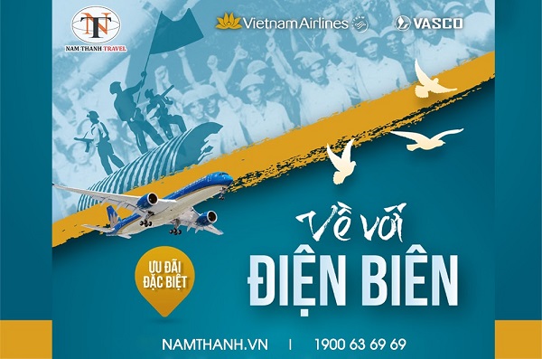 Vietnam Airlines khởi động đường bay Điện Biên với giá từ 75.000 vnđ