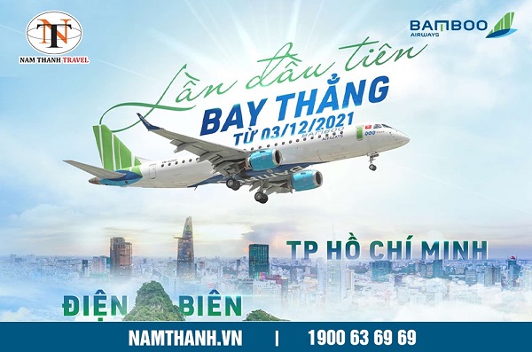 Bamboo Airways khuyến mại chặng Sài Gòn - Điện Biên giá chỉ từ 159.000 vnđ